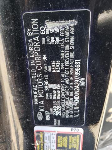 2018 Kia Soul VIN: KNDJN2A29J7896681 Lot: 58009644