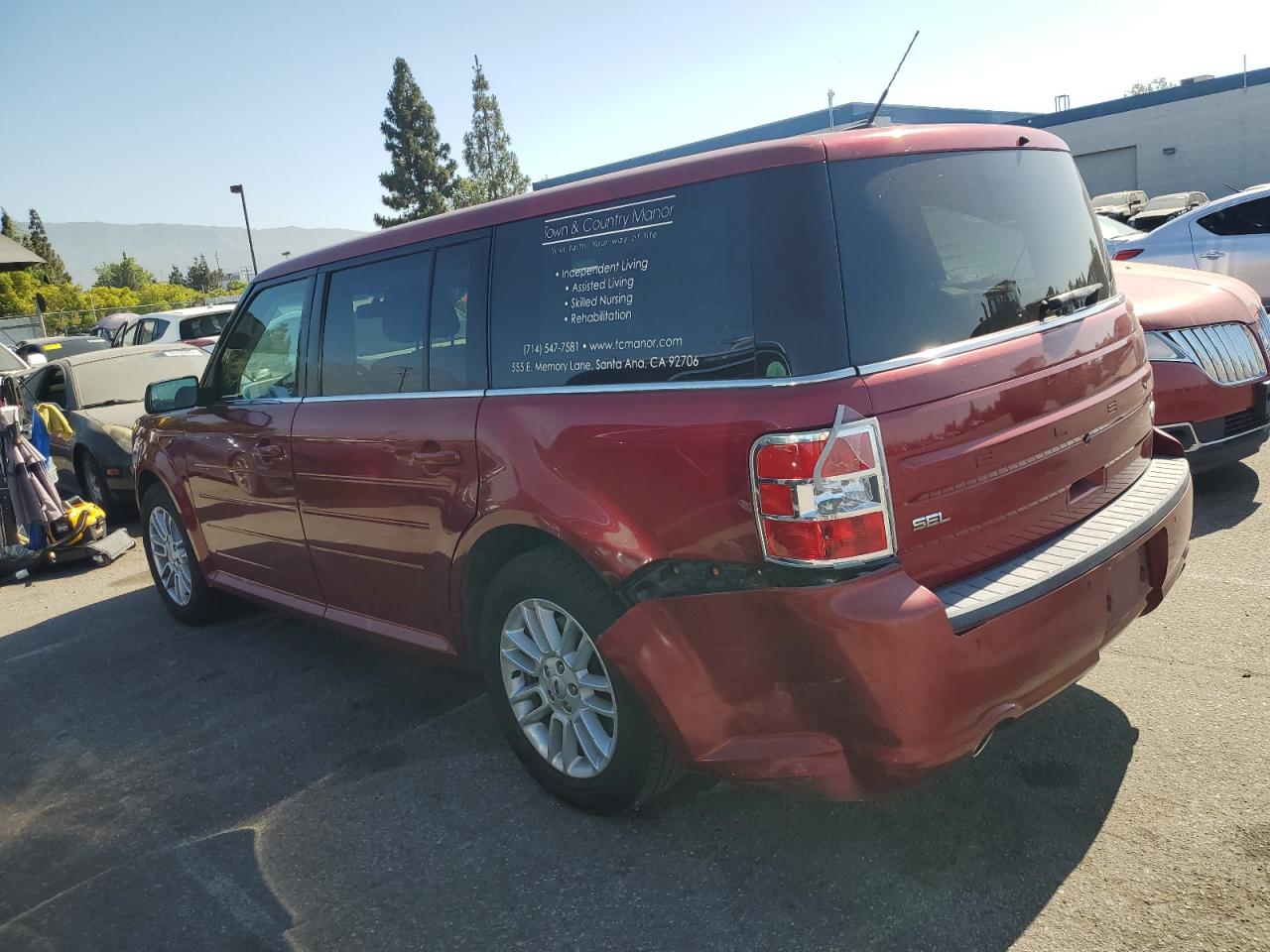 2FMGK5C86EBD24286 2014 Ford Flex Sel