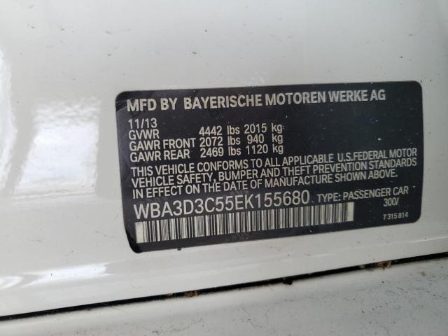 2014 BMW 328 D VIN: WBA3D3C55EK155680 Lot: 59716274