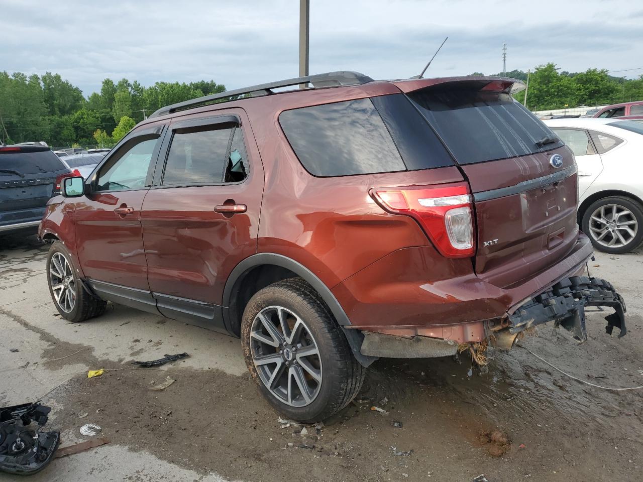 2015 Ford Explorer Xlt vin: 1FM5K8D8XFGB48523