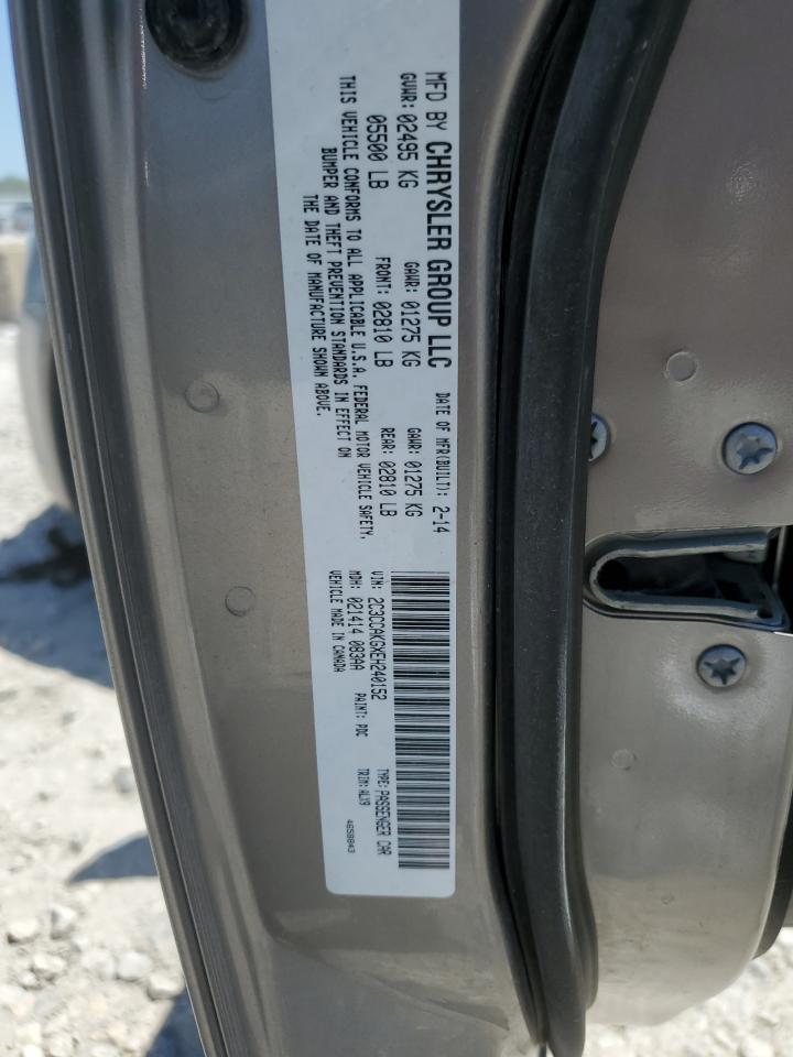 2C3CCAKGXEH240152 2014 Chrysler 300C