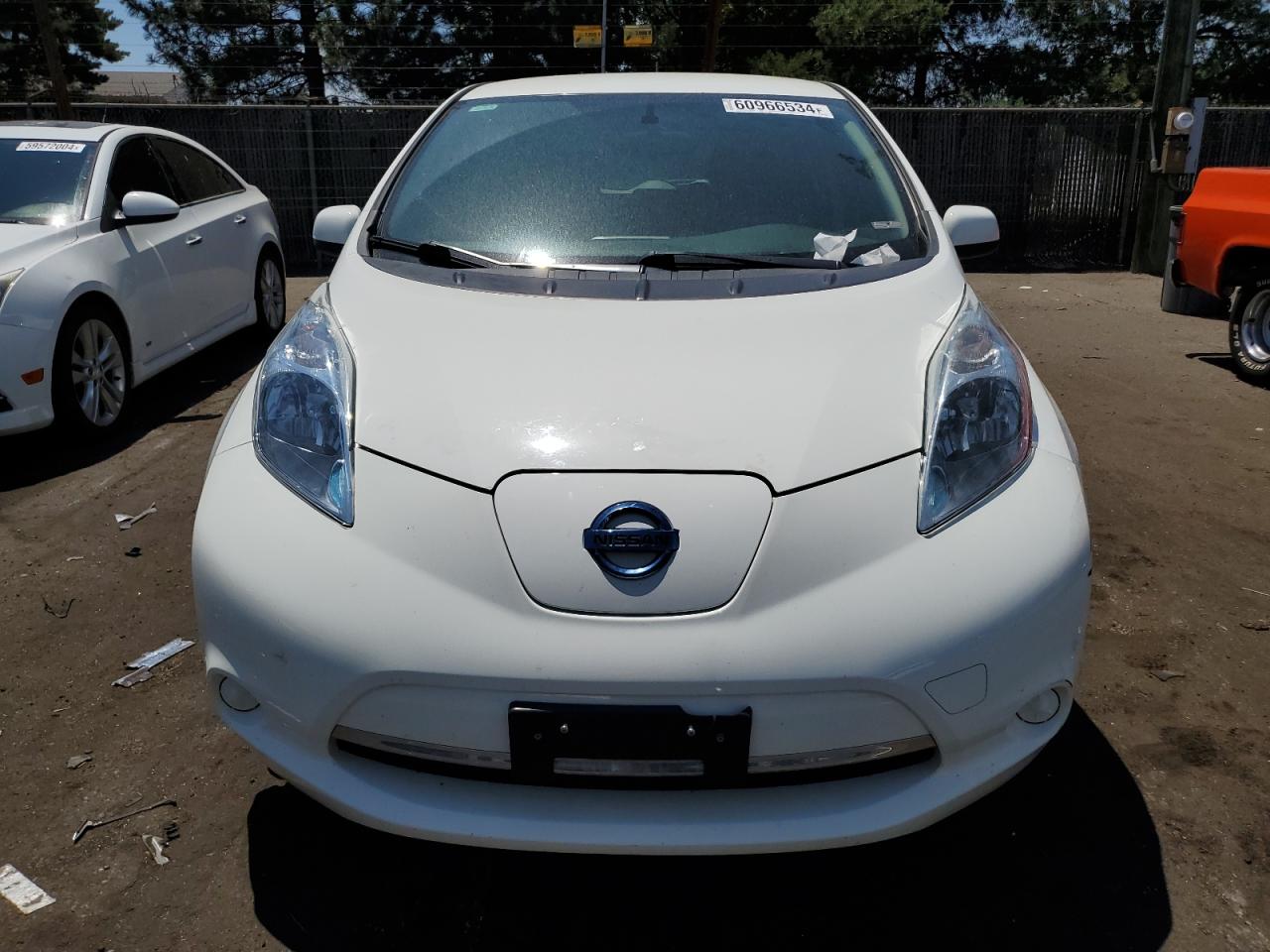 2015 Nissan Leaf S vin: 1N4AZ0CP6FC329589