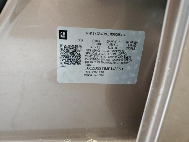 1G1ZD5ST6JF146653 2018 Chevrolet Malibu Lt