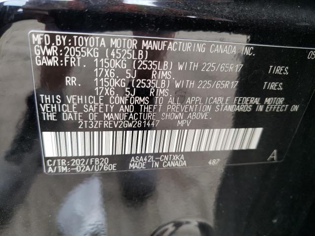 2T3ZFREV2GW281447 2016 TOYOTA RAV 4 - Image 13