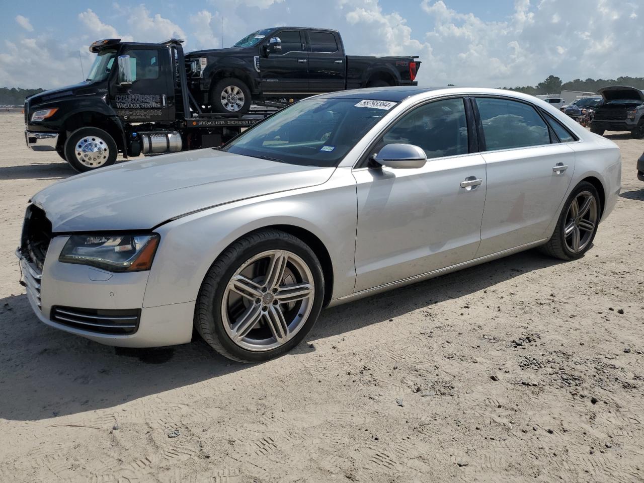 WAUR2AFDXDN015564 2013 Audi A8 L Quattro