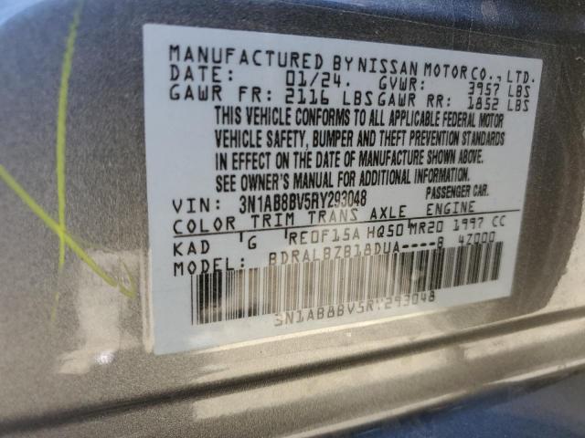 2024 Nissan Sentra S VIN: 3N1AB8BV5RY293048 Lot: 59537434
