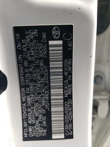 2020 TOYOTA COROLLA XS - JTDT4RCE7LJ033069