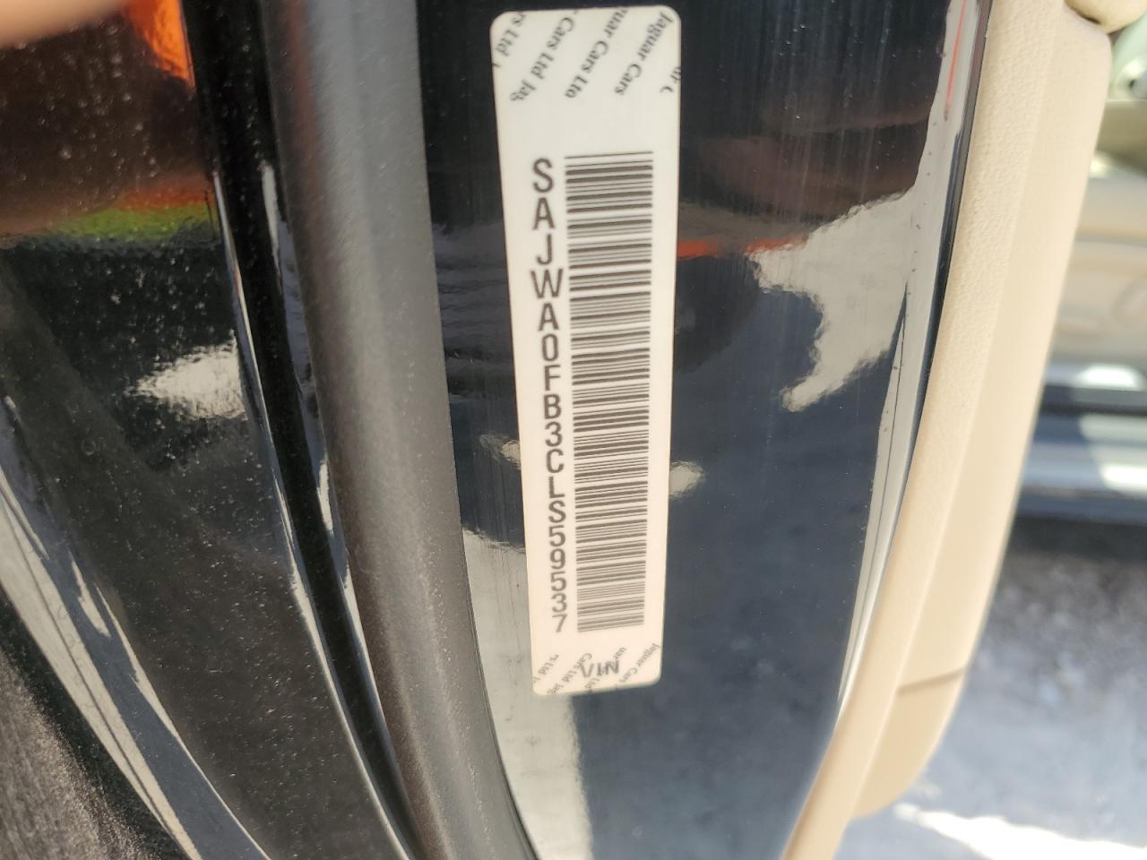 SAJWA0FB3CLS59537 2012 Jaguar Xf