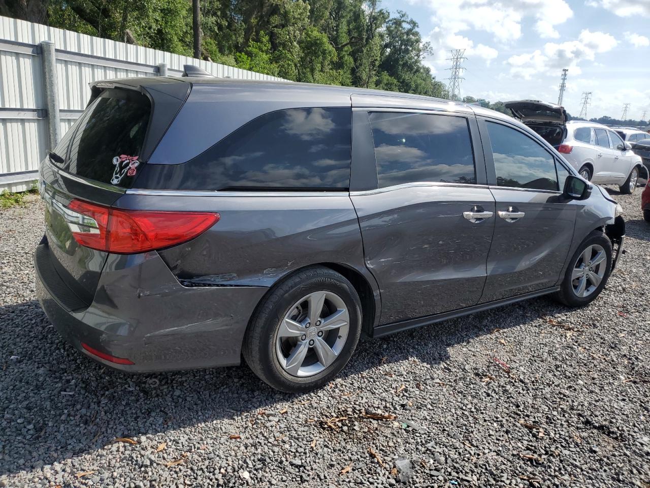 5FNRL6H79JB078833 2018 Honda Odyssey Exl