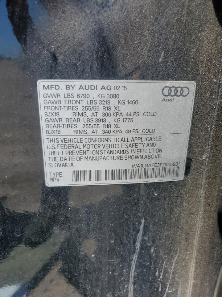 WA1LGAFE3FD015931 2015 Audi Q7 Premium Plus