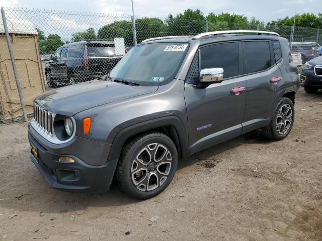  JEEP RENEGADE 2016 Сірий