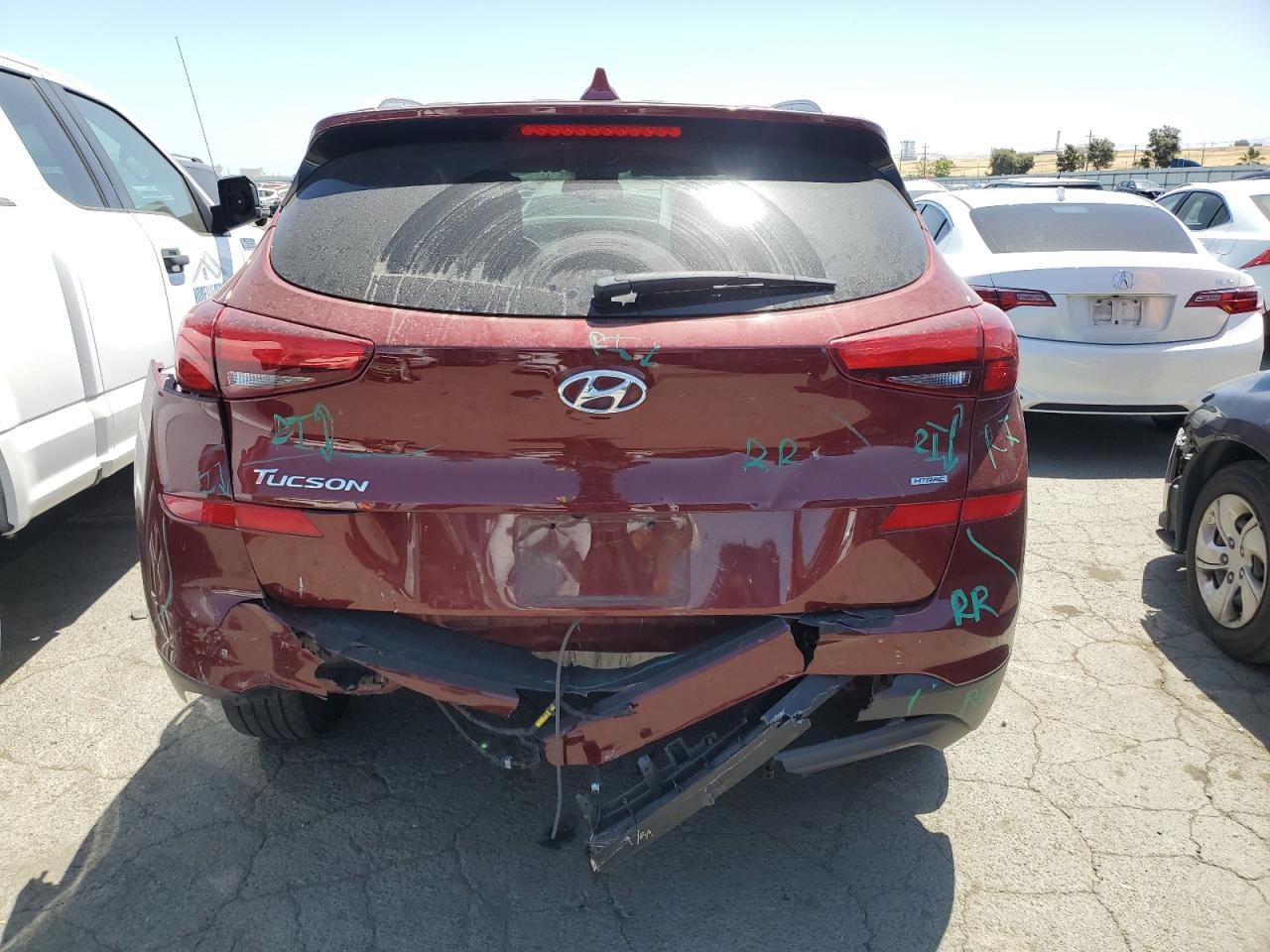 KM8J3CA42KU011975 2019 Hyundai Tucson Limited