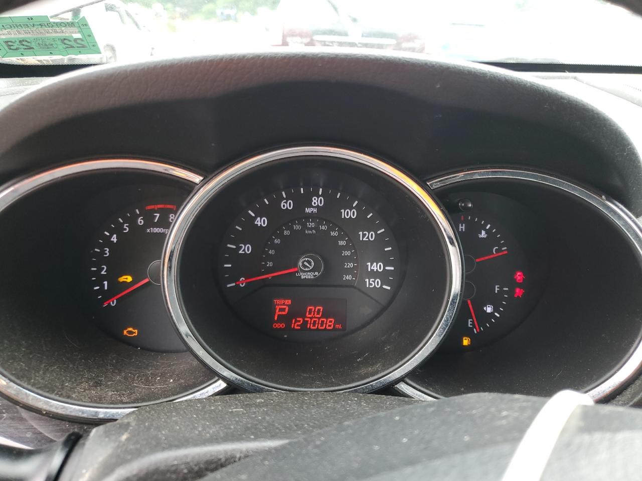 5XYKUDA64DG322681 2013 Kia Sorento Ex