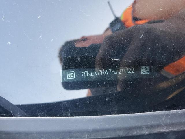 2021 Chevrolet Traverse Lt VIN: 1GNEVGKW7MJ214122 Lot: 57714934