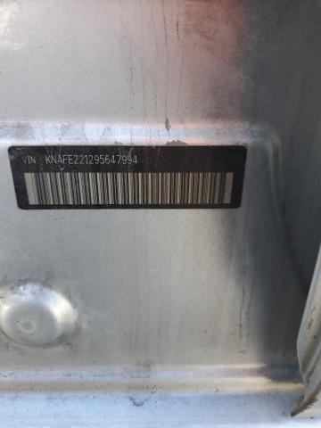 2009 Kia Spectra Ex VIN: KNAFE221295647994 Lot: 57942984