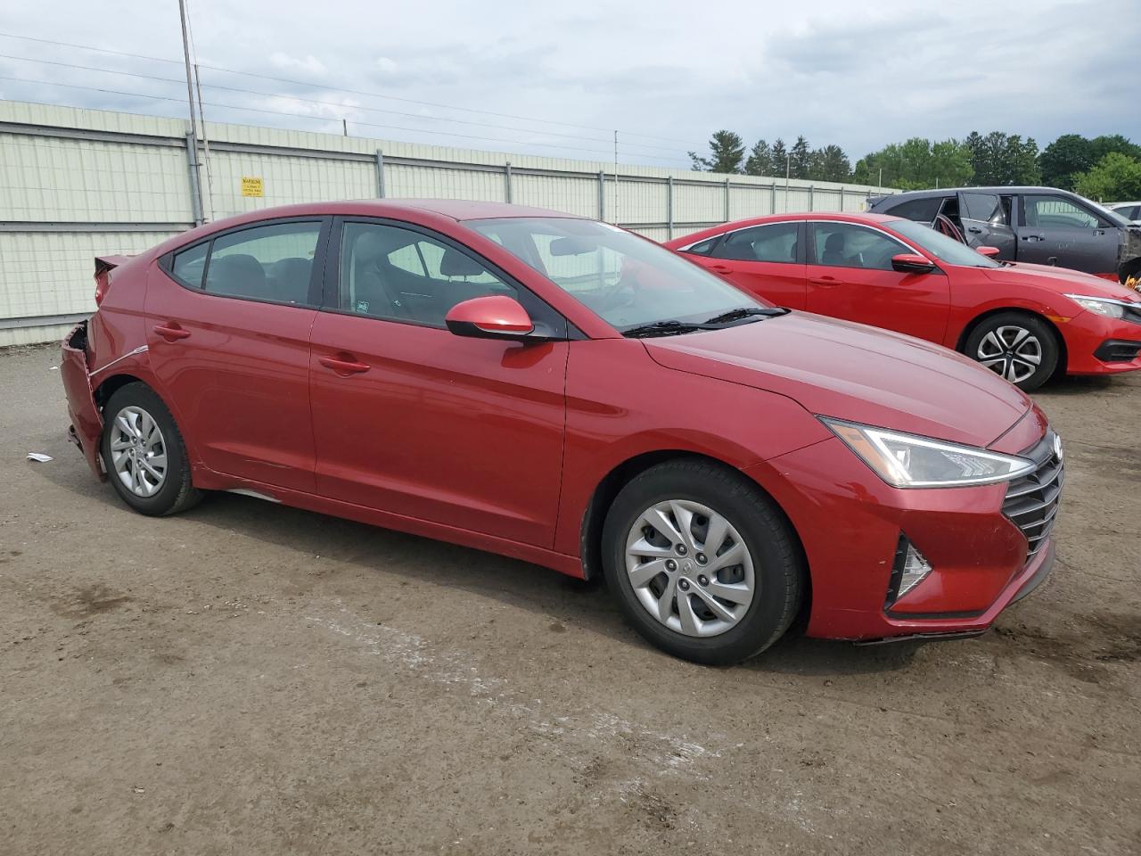 KMHD74LFXKU792251 2019 Hyundai Elantra Se