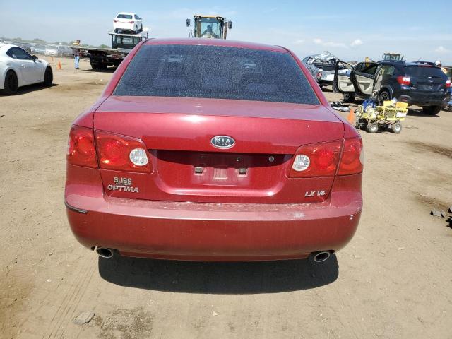 2008 Kia Optima Lx VIN: KNAGE124X85260357 Lot: 58727654