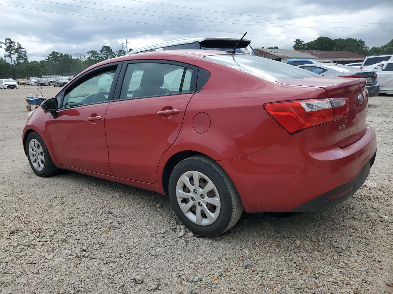 2014 Kia Rio Lx vin: KNADM4A30E6330082