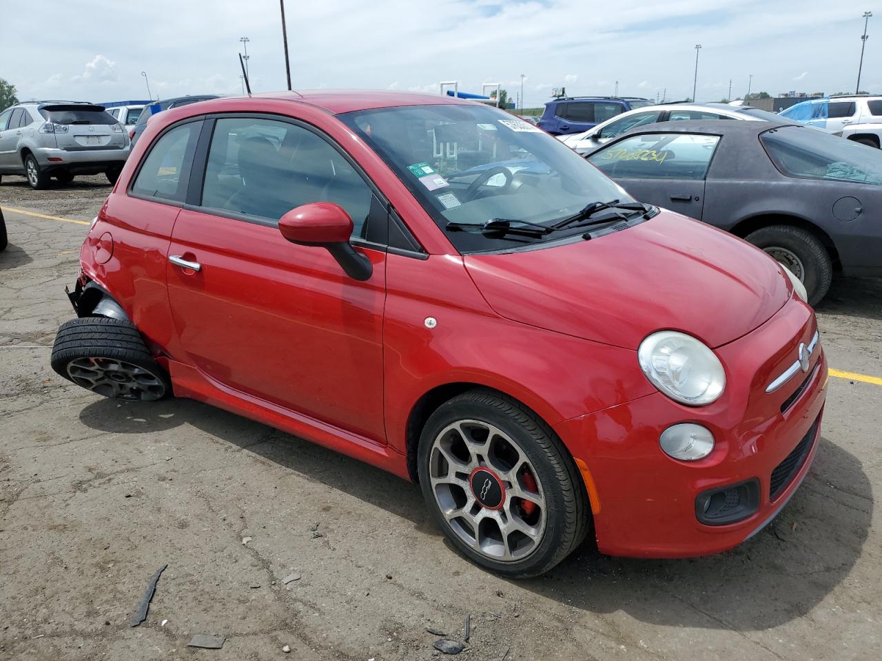 3C3CFFBR2CT126317 2012 Fiat 500 Sport