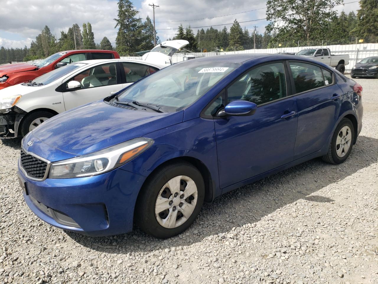 2018 Kia Forte Lx vin: 3KPFK4A73JE168148