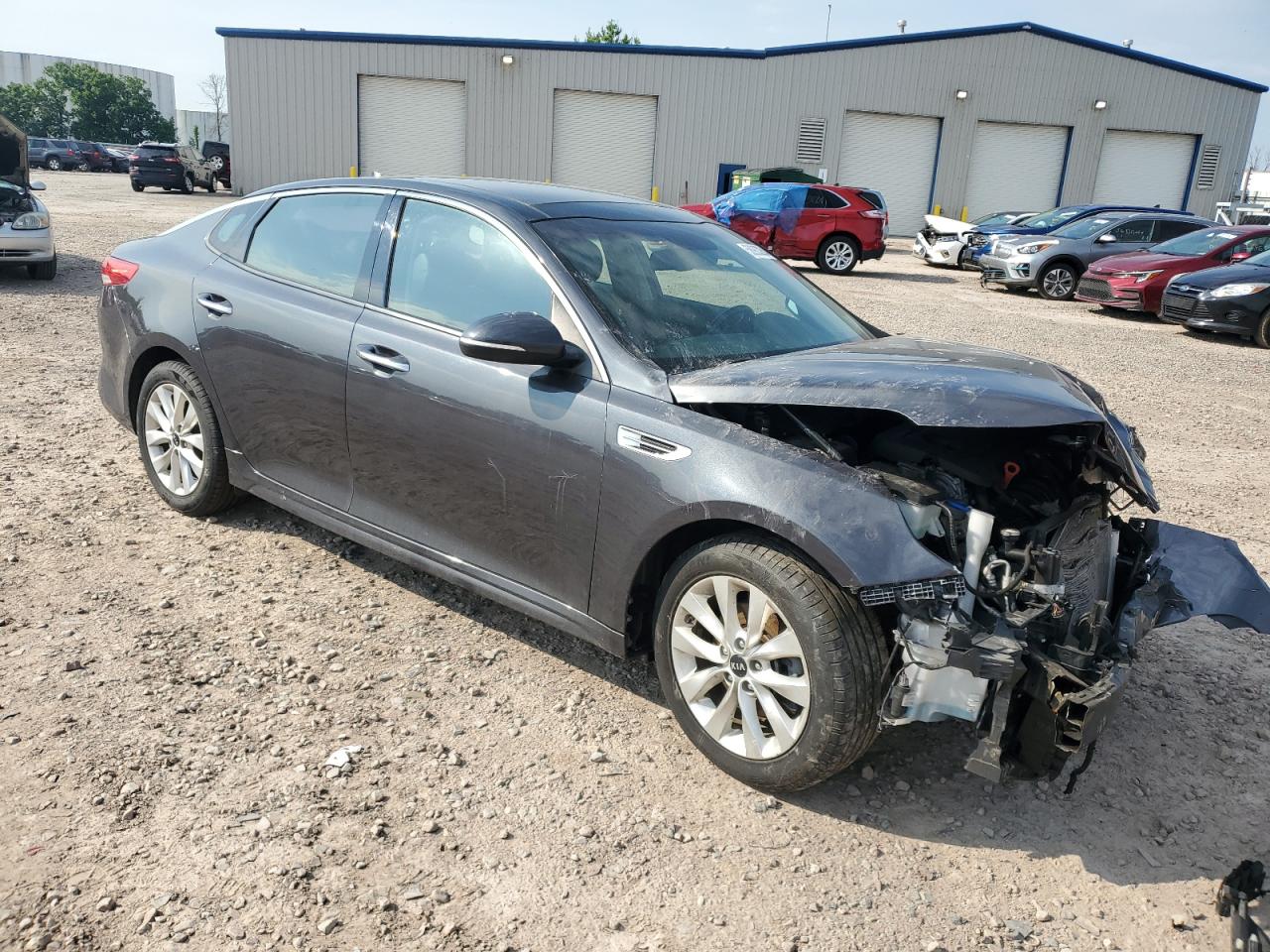 2018 Kia Optima Ex vin: 5XXGU4L30JG218374