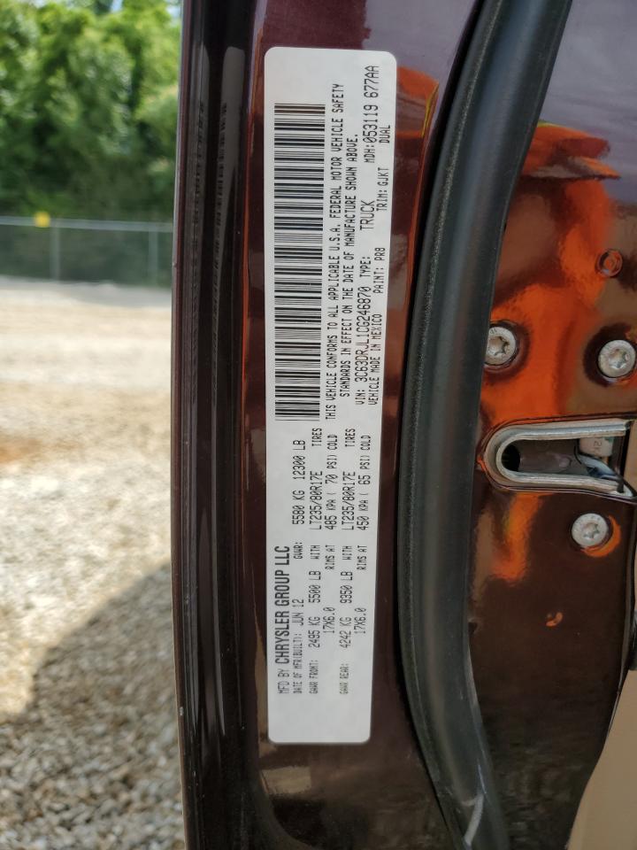 3C63DRJL1CG246870 2012 Dodge Ram 3500 Laramie