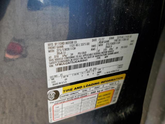 2018 Ford Expedition Limited VIN: 1FMJU2AT5JEA06843 Lot: 59151014