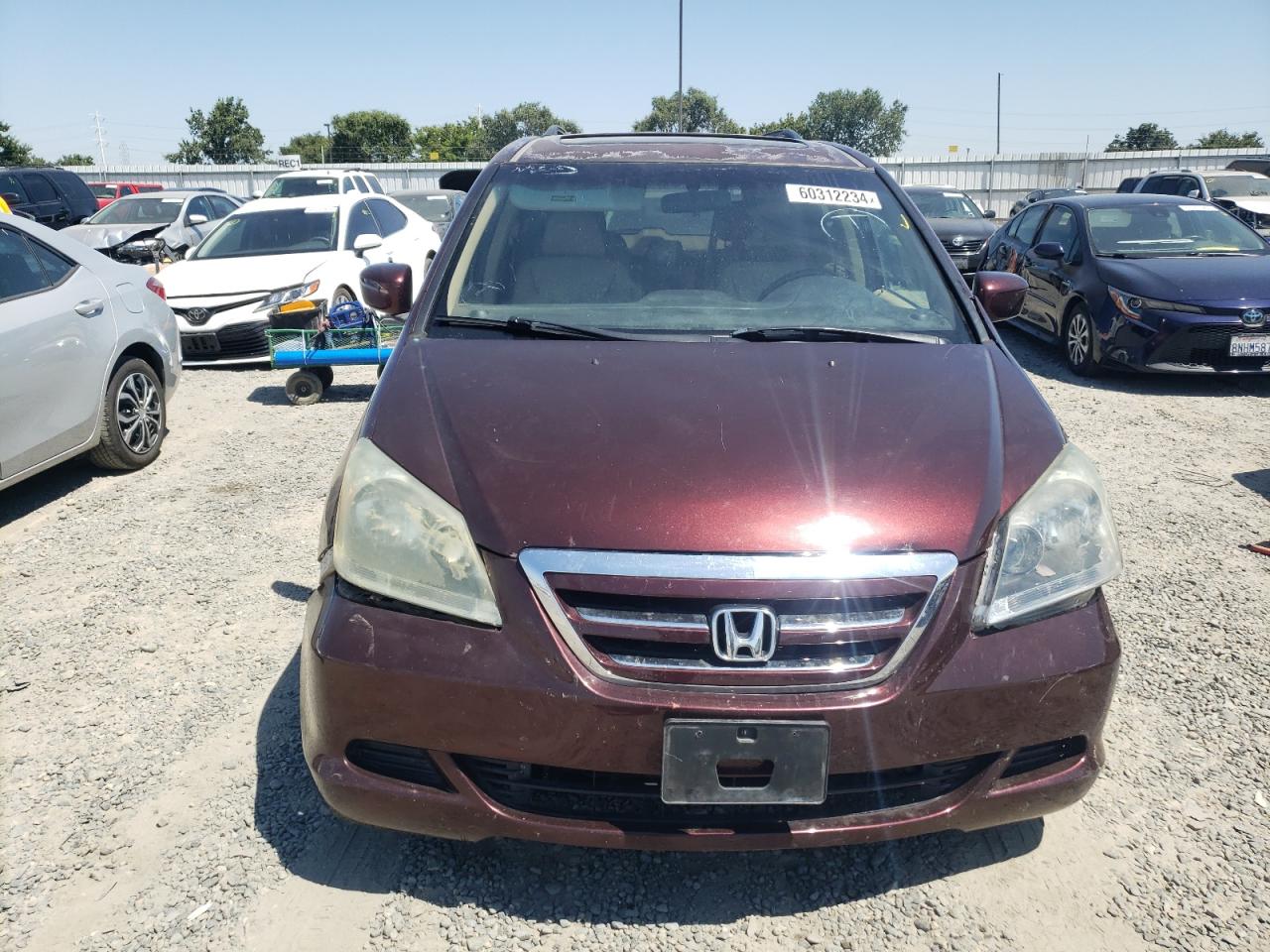 5FNRL38747B060988 2007 Honda Odyssey Exl