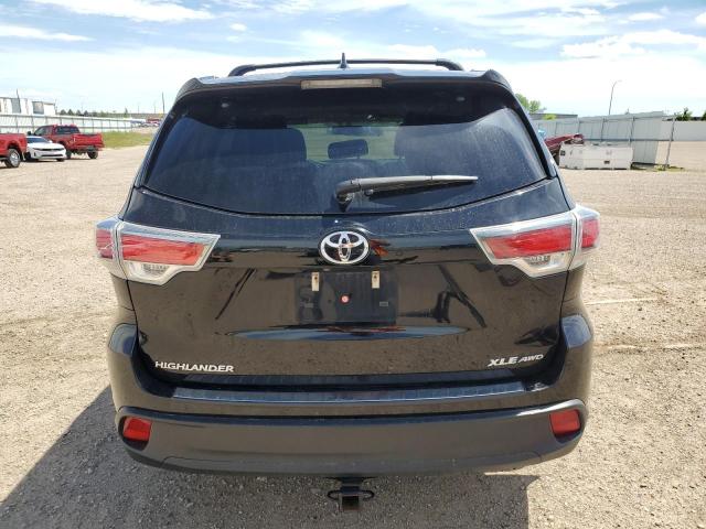 2016 Toyota Highlander Xle VIN: 5TDJKRFHXGS319008 Lot: 56666144