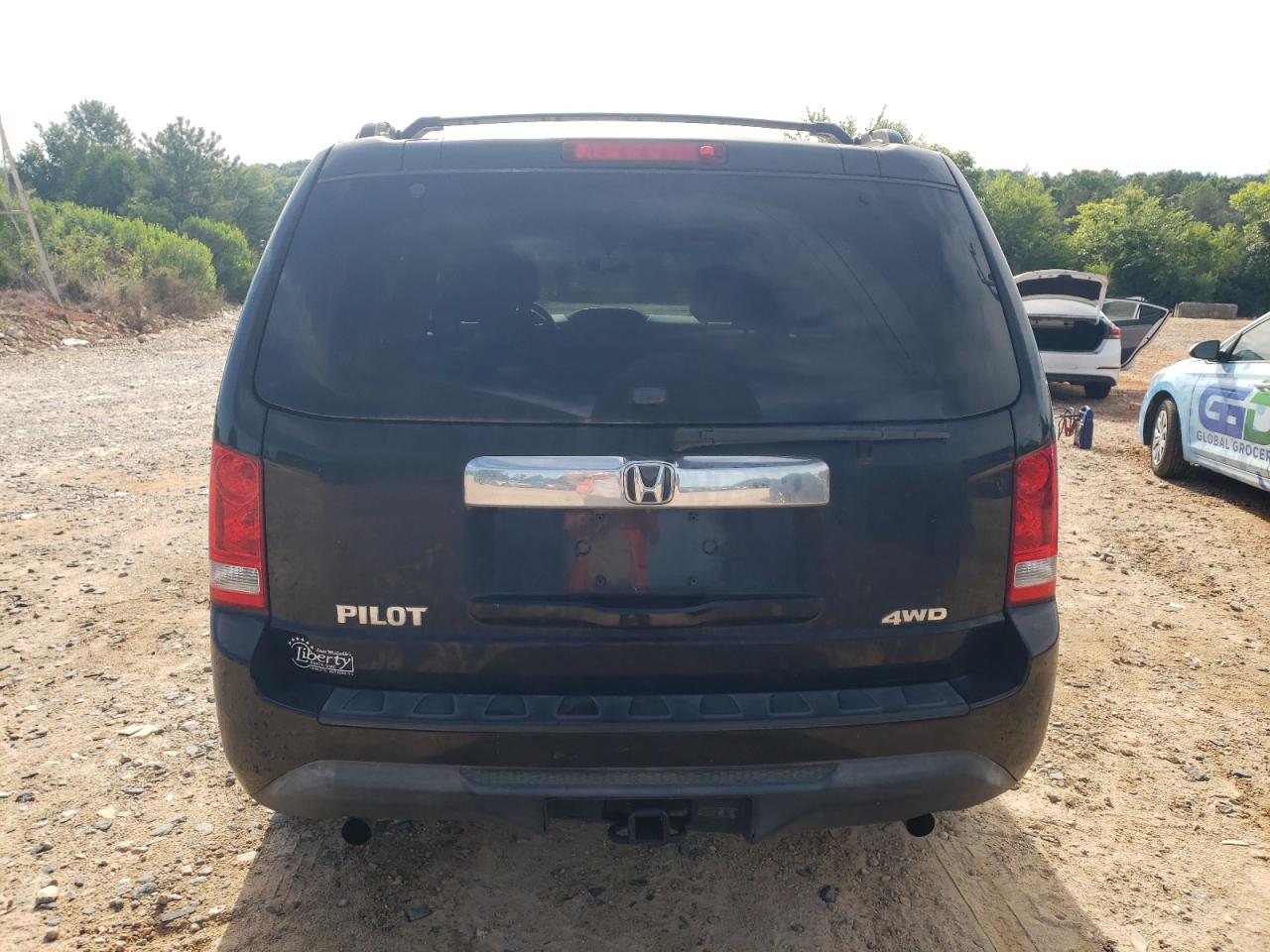 5FNYF4H26EB030207 2014 Honda Pilot Lx