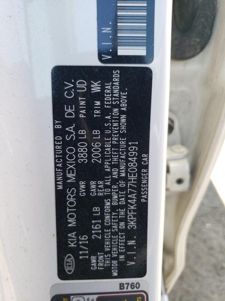 3KPFK4A77HE084991 2017 Kia Forte Lx