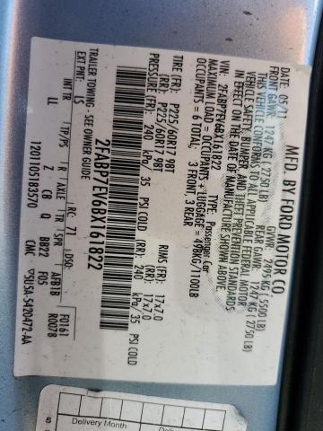 2011 Ford Crown Victoria Lx VIN: 2FABP7EV6BX161822 Lot: 59786744