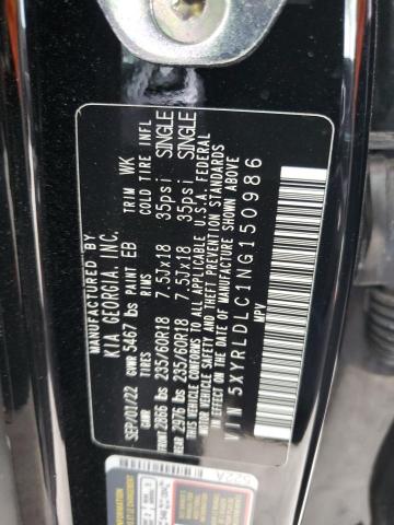 2022 Kia Sorento S VIN: 5XYRLDLC1NG150986 Lot: 56281684