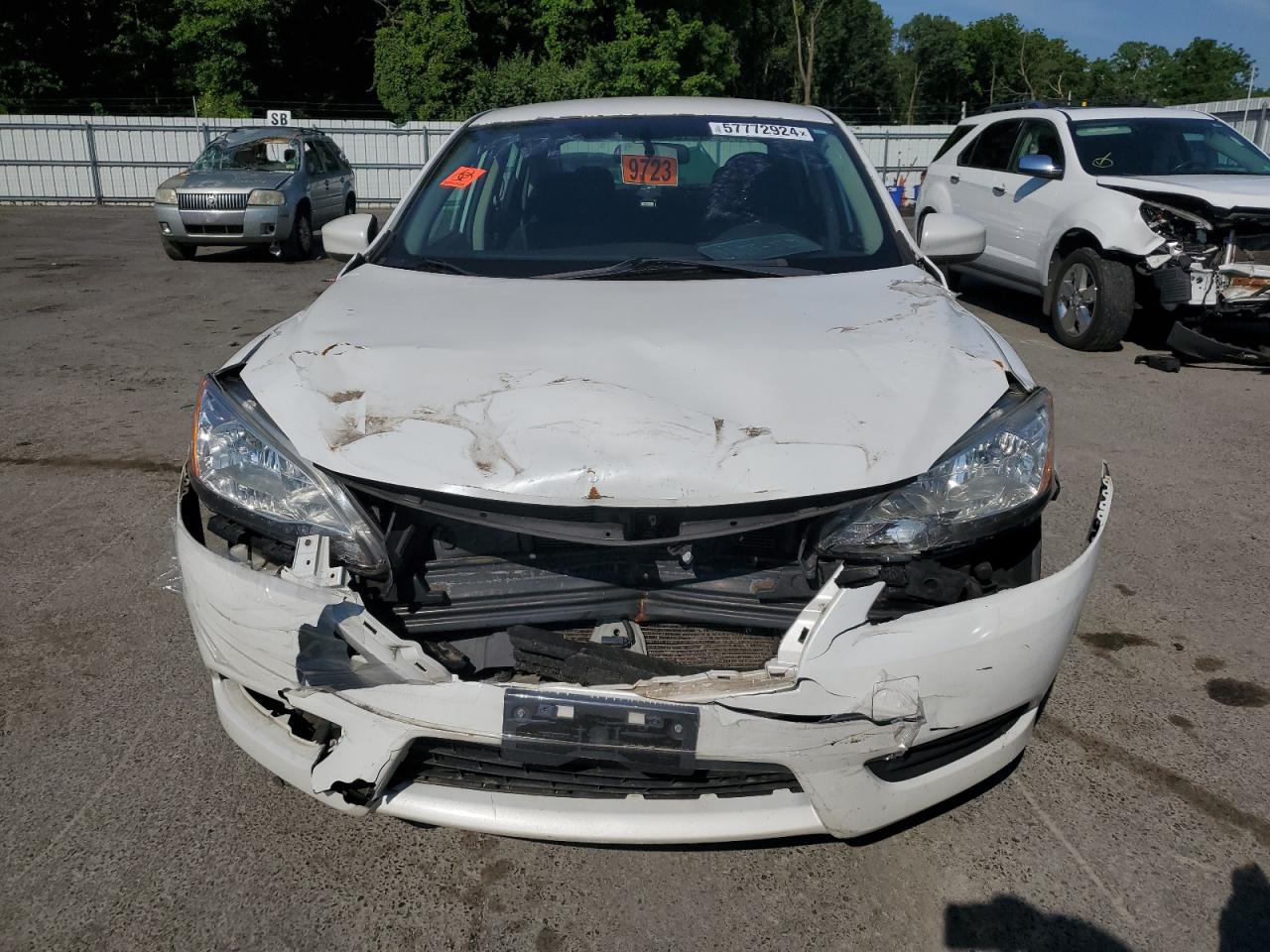 2014 Nissan Sentra S vin: 3N1AB7AP3EY323803