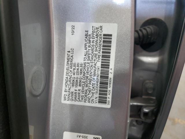 2023 Acura Integra A-Spec Tech VIN: 19UDE4H60PA011041 Lot: 59014014