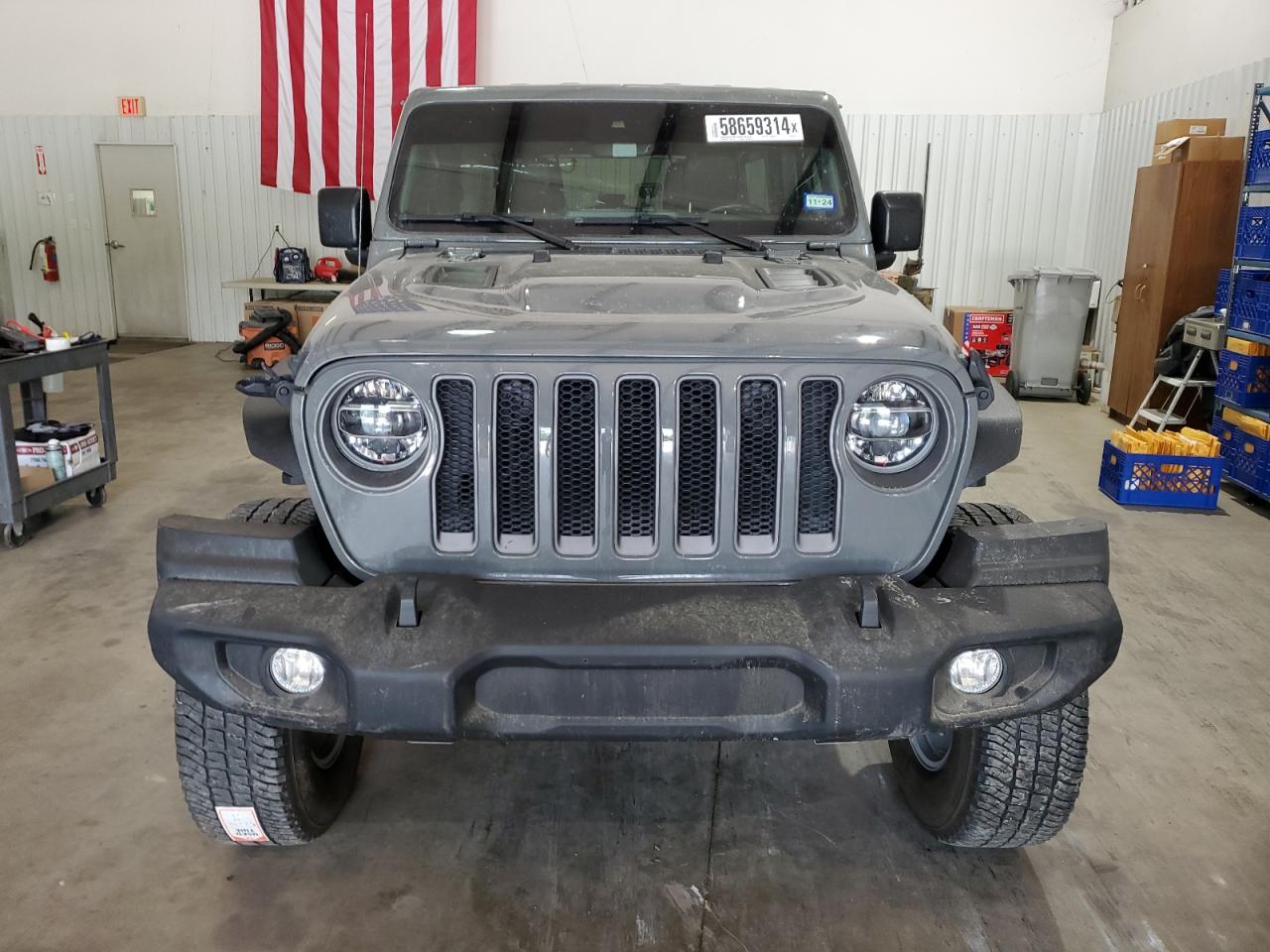 2019 Jeep Wrangler Unlimited Rubicon vin: 1C4HJXFG9KW604210