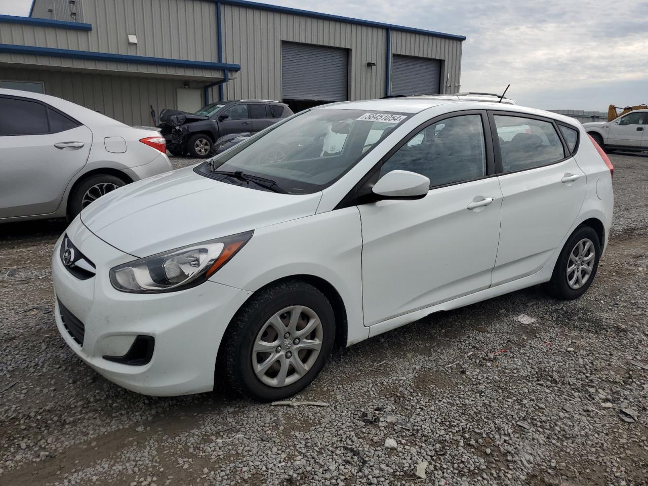 Lot #2654225726 2012 HYUNDAI ACCENT GLS