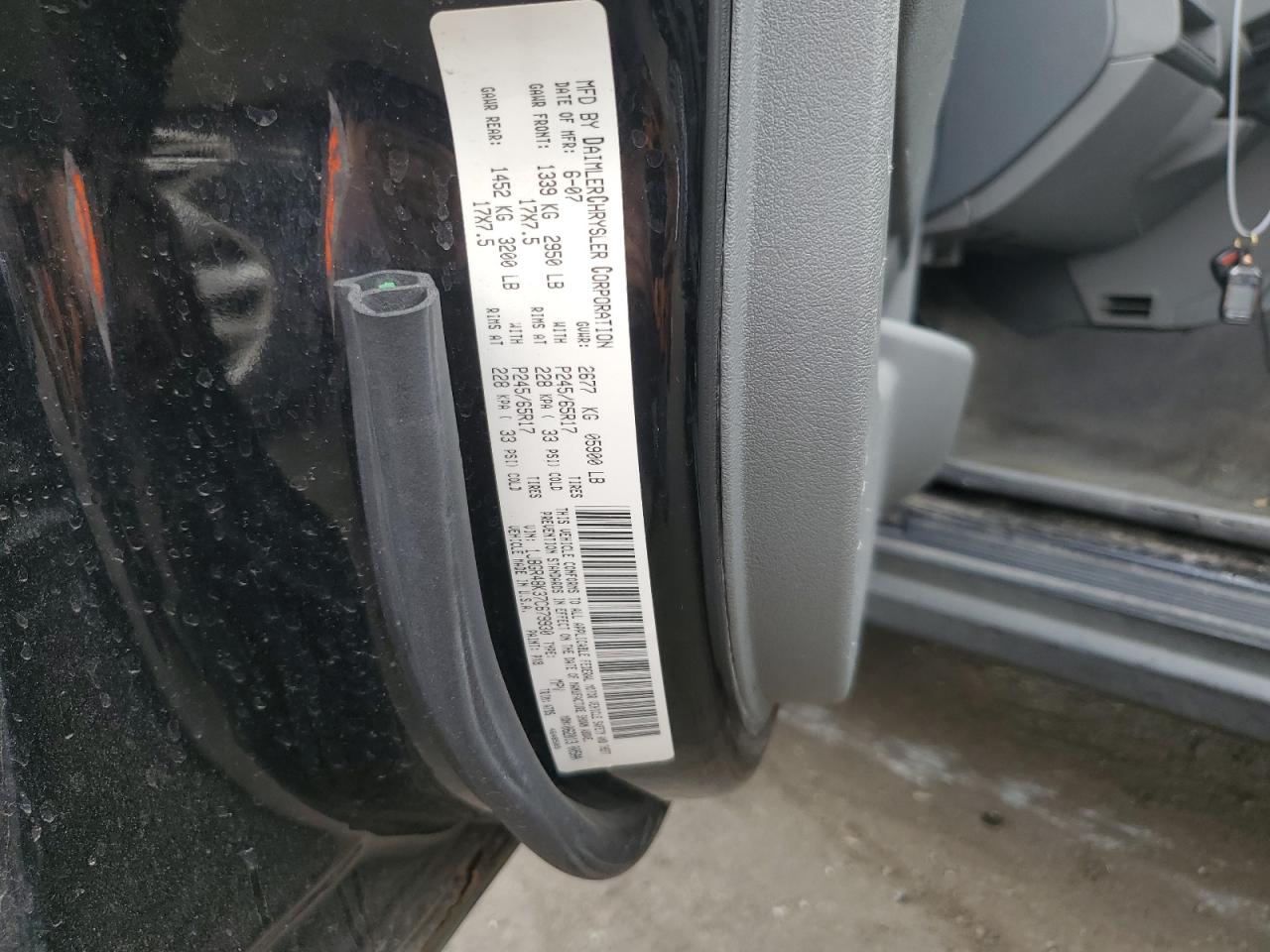 1J8GR48K37C679930 2007 Jeep Grand Cherokee Laredo