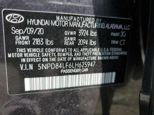 2020 HYUNDAI ELANTRA SE - 5NPD84LF6LH625947