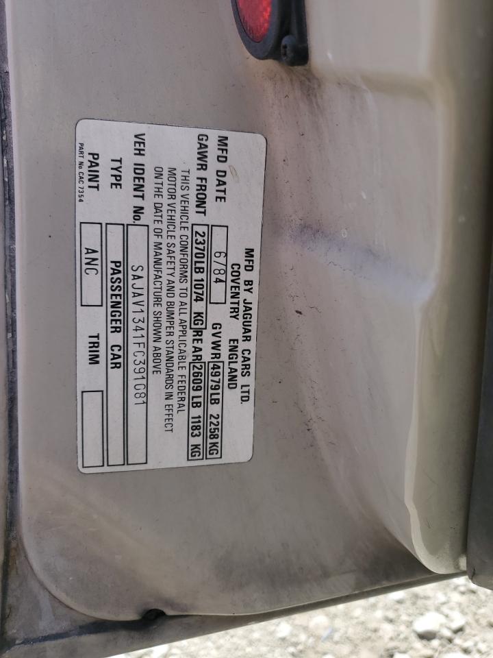 SAJAV1341FC391081 1985 Jaguar Xj6