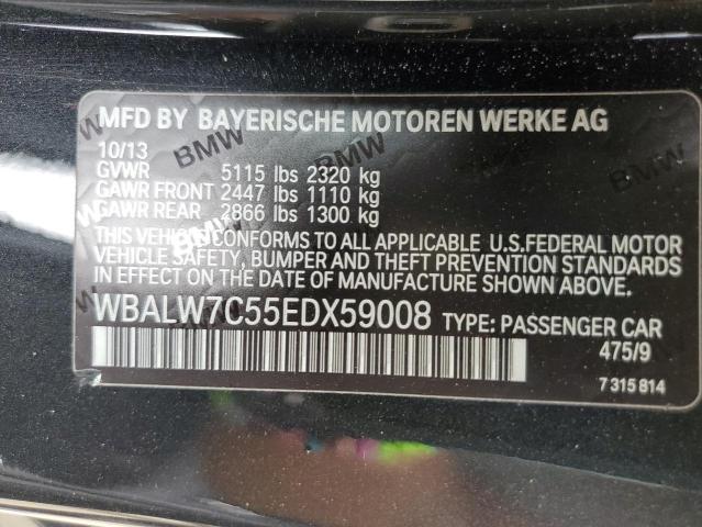 VIN WBALW7C55EDX59008 2014 BMW 6 Series, 640 I no.13