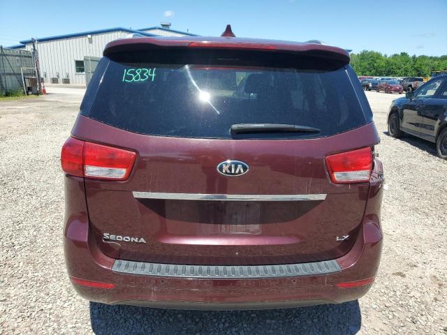 2016 Kia Sedona Lx VIN: KNDMB5C19G6172001 Lot: 59288234