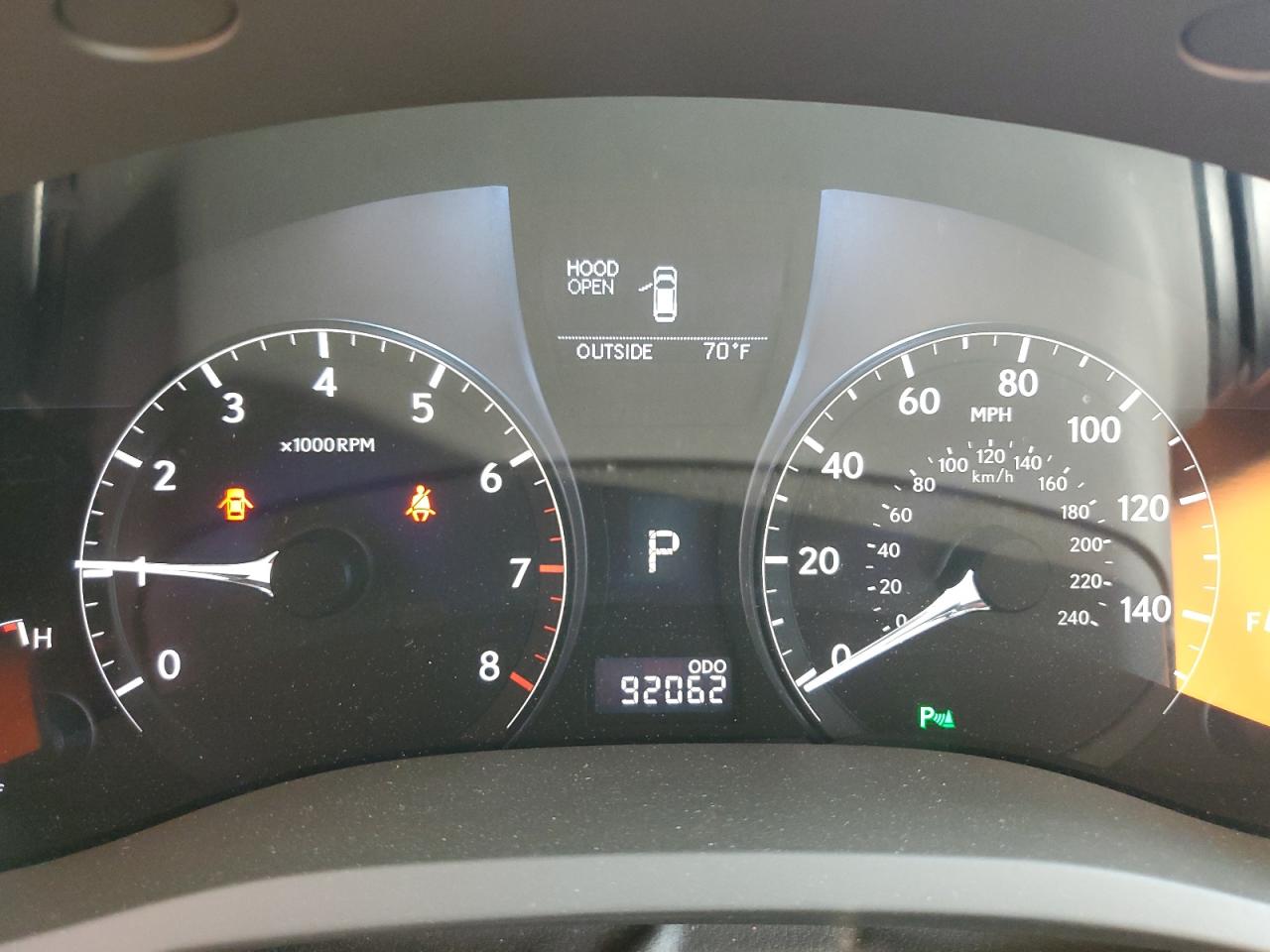 2T2ZK1BA0BC045358 2011 Lexus Rx 350