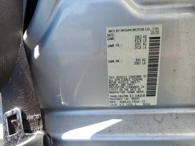 2021 NISSAN ALTIMA S - 1N4BL4BV2MN313808