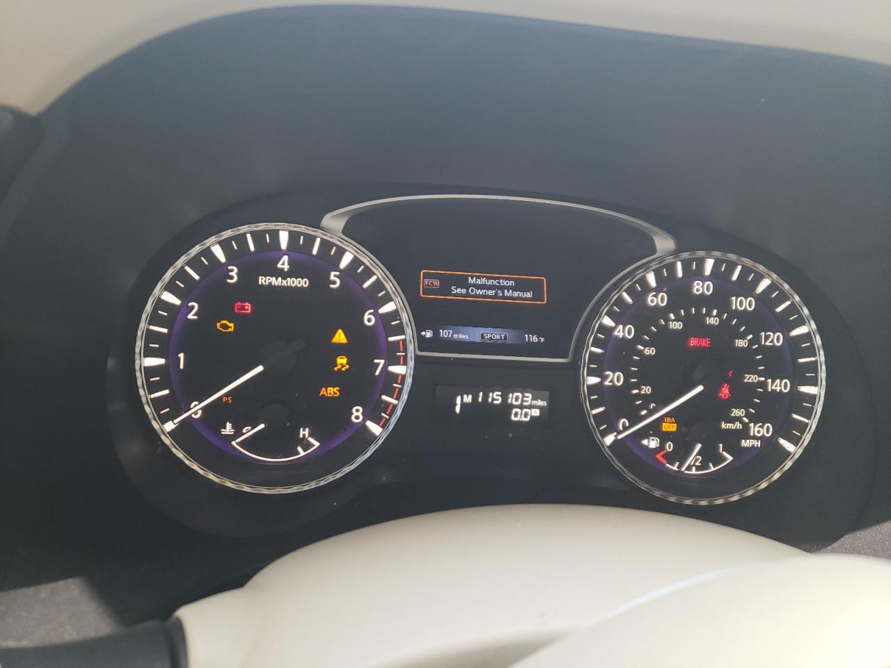 5N1AL0MN5DC309285 2013 Infiniti Jx35