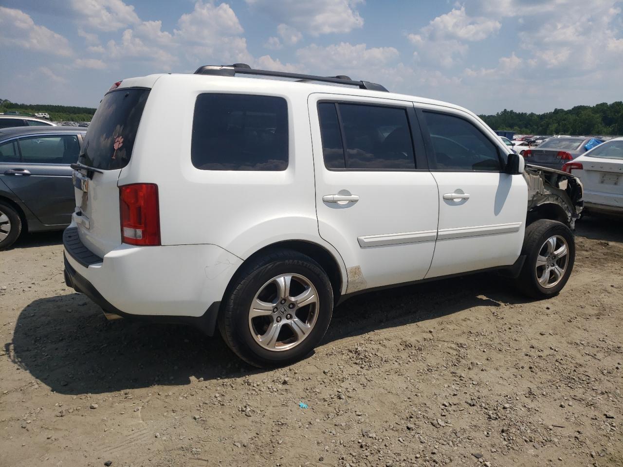 2012 Honda Pilot Exl vin: 5FNYF3H53CB030425