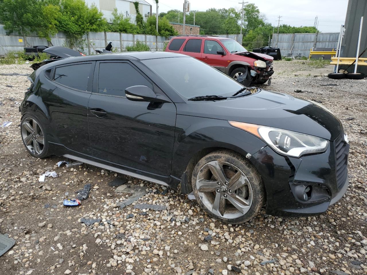 KMHTC6AE4FU222426 2015 Hyundai Veloster Turbo