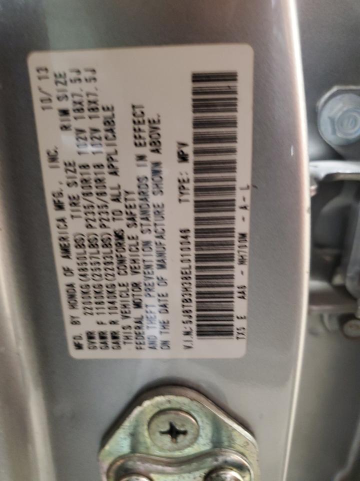 5J8TB3H38EL010046 2014 Acura Rdx