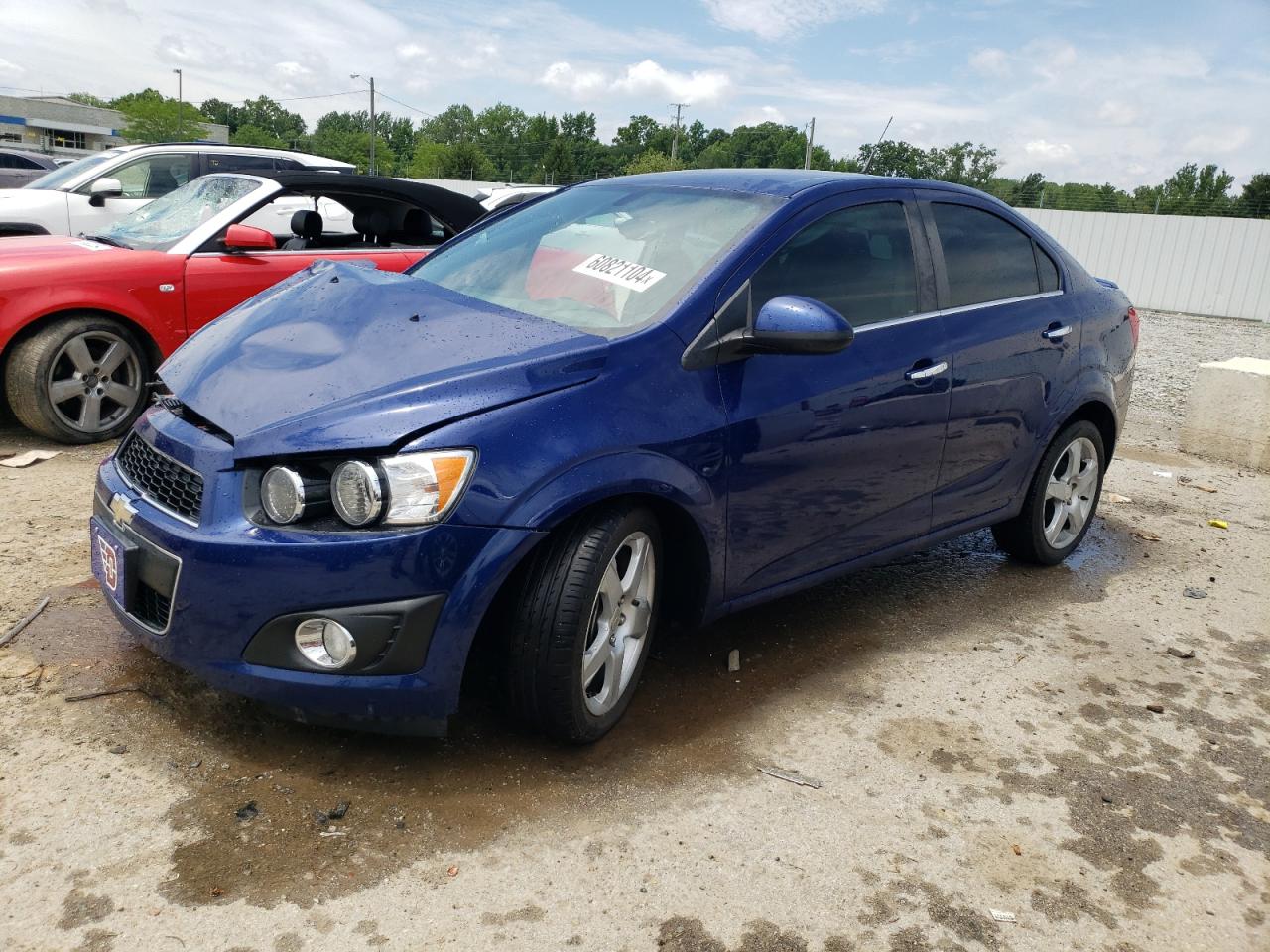 2014 Chevrolet Sonic Ltz vin: 1G1JE5SB1E4172550