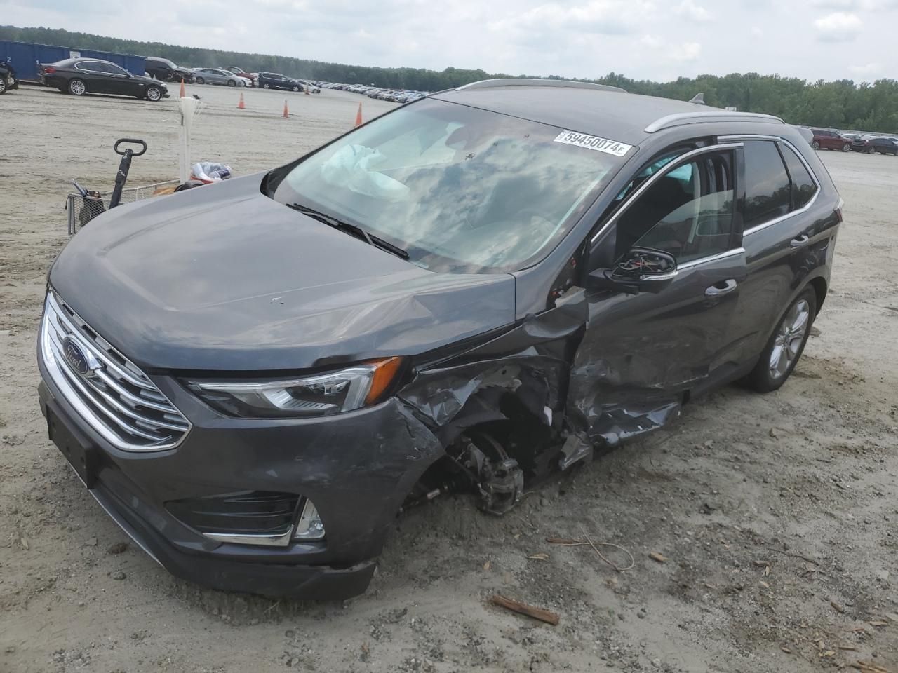 2019 Ford Edge Titanium vin: 2FMPK3K93KBB19258